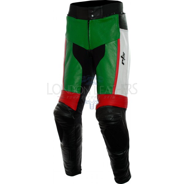RTX GP Tech Green Genuine Leather Trouser Pant 